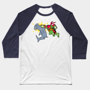 Shark Attack! Baseball T-Shirt